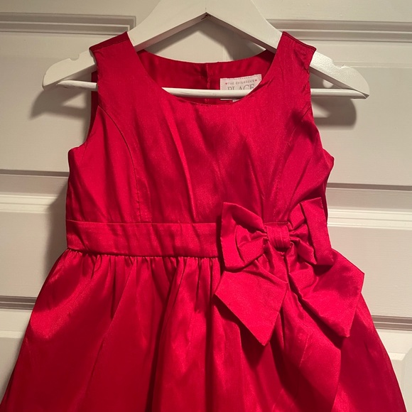 Childrens Place 3T Red Holiday Dress - Picture 1 of 6